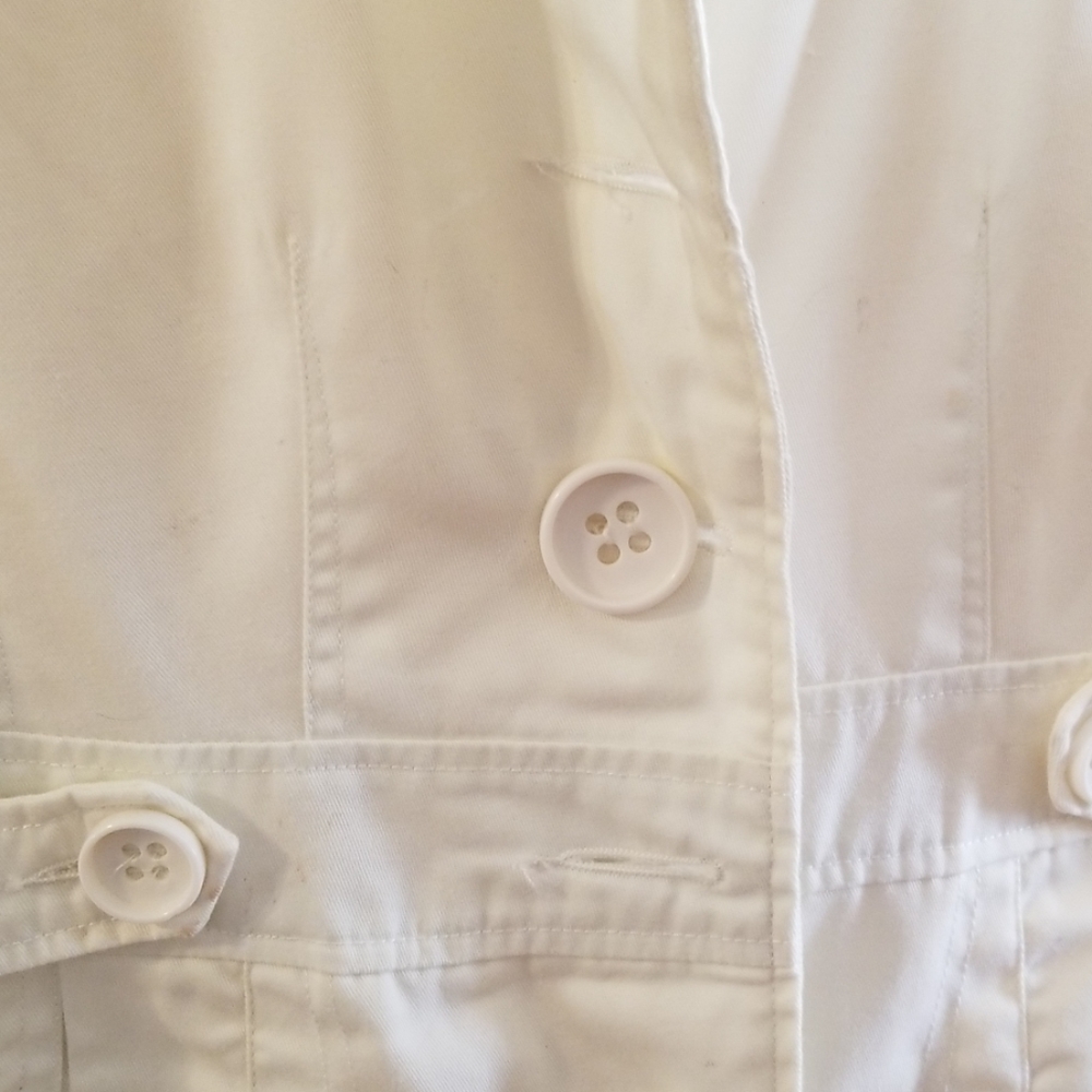 Size 4 Ivory Spring Coat - Picture 6 of 8
